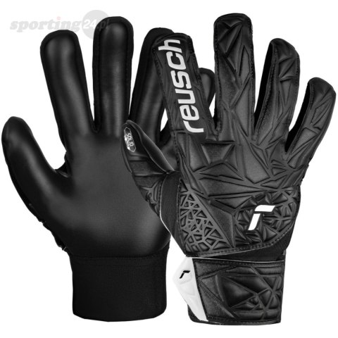 Rękawice bramkarskie Reusch Attrakt Staster Solid Finger Support Junior czarne 5472511 7700 Reusch Rękawice bramkarskie Reusch Attrakt Staster Solid Finger Support Junior czarne 5472511 7700 Reusch