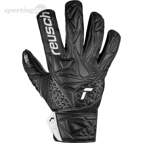 Rękawice bramkarskie Reusch Attrakt Staster Solid Finger Support Junior czarne 5472511 7700 Reusch Rękawice bramkarskie Reusch Attrakt Staster Solid Finger Support Junior czarne 5472511 7700 Reusch