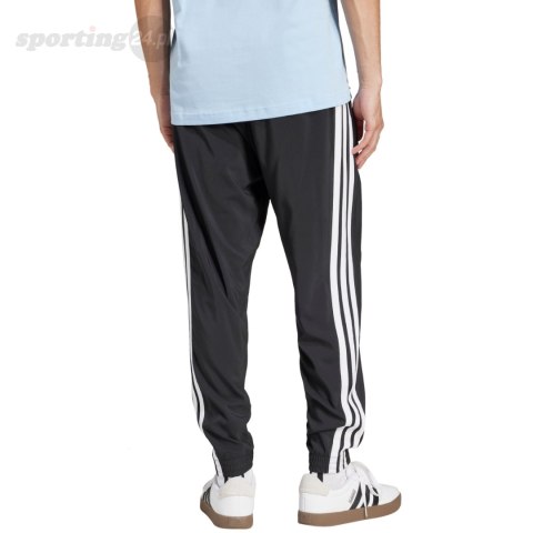 Spodnie męskie adidas Essentials 3-Stripes Woven czarne IM7841 Adidas Spodnie męskie adidas Essentials 3-Stripes Woven czarne IM7841 Adidas