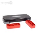 AS003 BLACK/GRAY/RED STEP DO AEROBIKU HMS