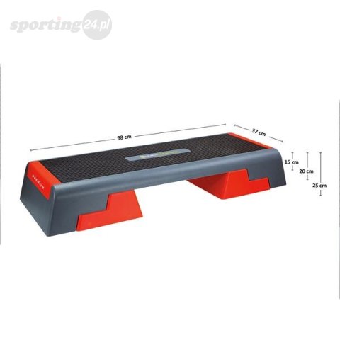 AS007 BLACK/RED STEP DO AEROBIKU HMS PREMIUM AS007 BLACK/RED STEP DO AEROBIKU HMS PREMIUM