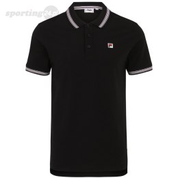 Koszulka męska polo Fila Lubbeek czarna FAM0898 80010 Fila