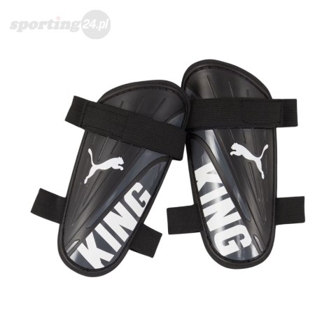 Ochraniacze piłkarskie Puma King Strap czarne 30935 01 Puma Ochraniacze piłkarskie Puma King Strap czarne 30935 01 Puma