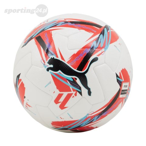 Piłka nożna Puma Orbita LaLiga 1 FIFA Quality Pro biało-czerwona 84285 01 Puma