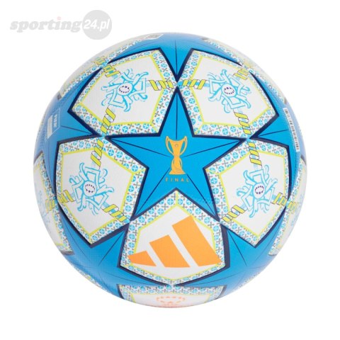 Piłka nożna adidas UWCL League 24/25 Knockout Stages niebieska JH1299 Adidas Piłka nożna adidas UWCL League 24/25 Knockout Stages niebieska JH1299 Adidas