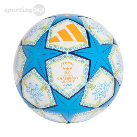 Piłka nożna adidas UWCL League 24/25 Knockout Stages niebieska JH1299 Adidas Piłka nożna adidas UWCL League 24/25 Knockout Stages niebieska JH1299 Adidas
