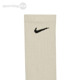 Skarpety Nike Everyday Plus Cushioned 6 par beżowe SX6897 904 Nike