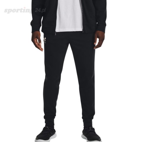 Spodnie męskie Under Armour Rival Terry Jogger czarne 1380843 001 Under Armour Spodnie męskie Under Armour Rival Terry Jogger czarne 1380843 001 Under Armour