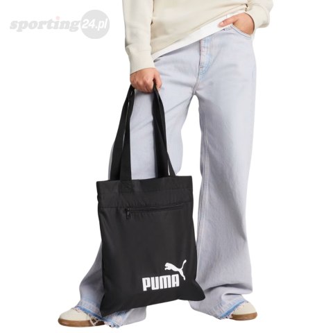 Torba Puma Phase Packable Tote czarna 91172 01 Puma Torba Puma Phase Packable Tote czarna 91172 01 Puma