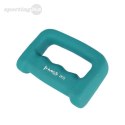 CK20 KASTET TURQUOISE CIĘŻAREK ŻELIWNY POKRYTY NEOPRENEM 2.0 KG HMS