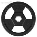 TOH10 CZARNY TALERZ OLIMPIJSKI OGUMOWANY 10 KG HMS