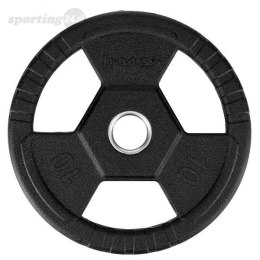 TOH10 CZARNY TALERZ OLIMPIJSKI OGUMOWANY 10 KG HMS