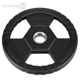 TOH10 CZARNY TALERZ OLIMPIJSKI OGUMOWANY 10 KG HMS