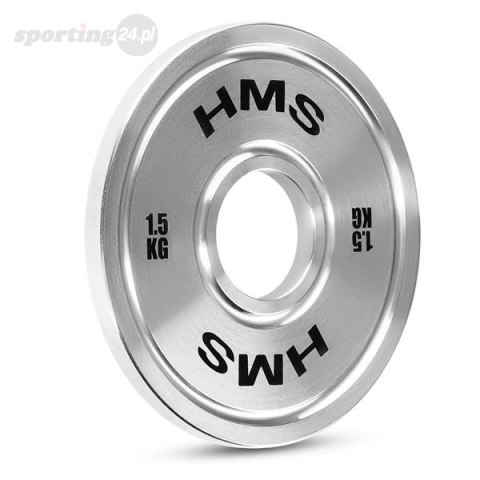 TOS15 TALERZ OLIMPIJSKI STALOWY KALIBROWANY 1.5 KG HMS TOS15 TALERZ OLIMPIJSKI STALOWY KALIBROWANY 1.5 KG HMS