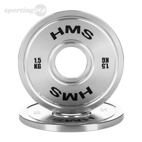 TOS15 TALERZ OLIMPIJSKI STALOWY KALIBROWANY 1.5 KG HMS TOS15 TALERZ OLIMPIJSKI STALOWY KALIBROWANY 1.5 KG HMS