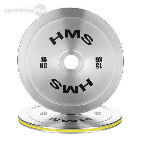 TOS150 TALERZ OLIMPIJSKI STALOWY KALIBROWANY 15 KG HMS TOS150 TALERZ OLIMPIJSKI STALOWY KALIBROWANY 15 KG HMS