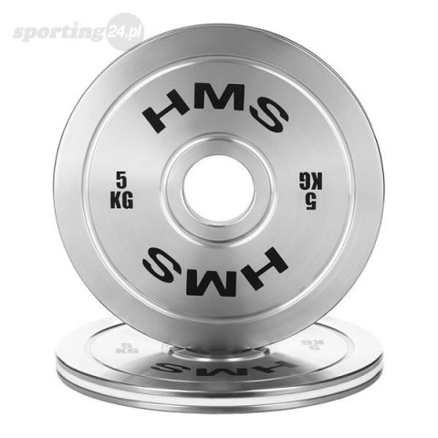 TOS50 TALERZ OLIMPIJSKI STALOWY KALIBROWANY 5 KG HMS TOS50 TALERZ OLIMPIJSKI STALOWY KALIBROWANY 5 KG HMS