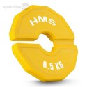 TSN50 2 x 0.5 KG TALERZ NA SPRZĘT DO TRENINGU SIŁOWEGO I FITNESS TYPU NAKŁADKA 2 x 0.5 KG HMS