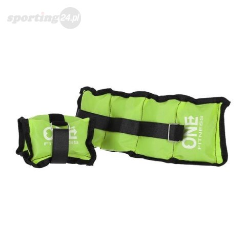 WW01 GREEN OBCIĄŻNIKI 2 x 0.7 KG ONE FITNESS WW01 GREEN OBCIĄŻNIKI 2 x 0.7 KG ONE FITNESS
