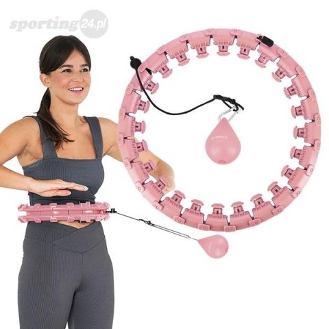 ZESTAW HULA HOP HHW01 PINK Z WYPUSTKAMI I OBCIĄŻNIKIEM HMS + PAS BR163 RED ZESTAW HULA HOP HHW01 PINK Z WYPUSTKAMI I OBCIĄŻNIKIEM HMS + PAS BR163 RED