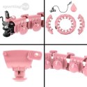ZESTAW HULA HOP HHW01 PINK Z WYPUSTKAMI I OBCIĄŻNIKIEM HMS + PAS BR163 RED