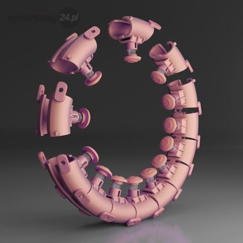 ZESTAW HULA HOP HHW01 PINK Z WYPUSTKAMI I OBCIĄŻNIKIEM HMS + PAS BR163 RED ZESTAW HULA HOP HHW01 PINK Z WYPUSTKAMI I OBCIĄŻNIKIEM HMS + PAS BR163 RED
