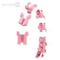 ZESTAW HULA HOP HHW01 PINK Z WYPUSTKAMI I OBCIĄŻNIKIEM HMS + PAS BR163 RED
