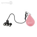 ZESTAW HULA HOP HHW01 PINK Z WYPUSTKAMI I OBCIĄŻNIKIEM HMS + PAS BR163 RED