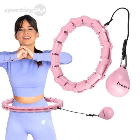 ZESTAW HULA HOP HHW02 LIGHT PINK Z WYPUSTKAMI I OBCIĄŻNIKIEM HMS + PAS BR163 RED ZESTAW HULA HOP HHW02 LIGHT PINK Z WYPUSTKAMI I OBCIĄŻNIKIEM HMS + PAS BR163 RED