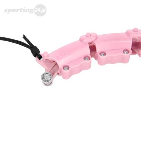 ZESTAW HULA HOP HHW02 LIGHT PINK Z WYPUSTKAMI I OBCIĄŻNIKIEM HMS + PAS BR163 RED ZESTAW HULA HOP HHW02 LIGHT PINK Z WYPUSTKAMI I OBCIĄŻNIKIEM HMS + PAS BR163 RED