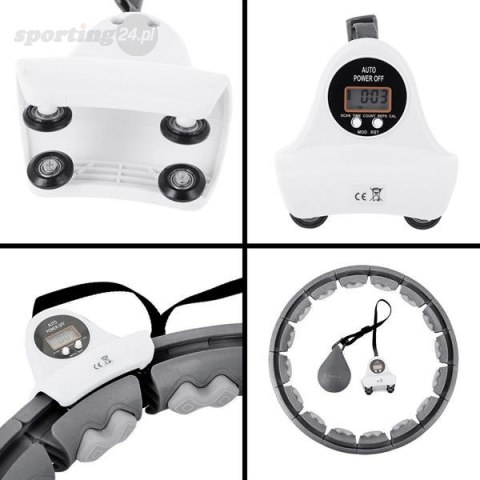 ZESTAW HULA HOP HHW06 BLACK Z PIŁKĄ GRAWITACYJNĄ I LICZNIKIEM HMS + PAS BR163 RED ZESTAW HULA HOP HHW06 BLACK Z PIŁKĄ GRAWITACYJNĄ I LICZNIKIEM HMS + PAS BR163 RED