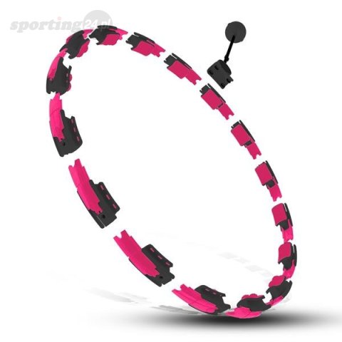 ZESTAW HULA HOP MAGNETYCZNY BLACK/PINK HHM16 Z LICZNIKIEM HMS + PAS WYSZCZUPLAJĄCY BR163 BLACK ZESTAW HULA HOP MAGNETYCZNY BLACK/PINK HHM16 Z LICZNIKIEM HMS + PAS WYSZCZUPLAJĄCY BR163 BLACK