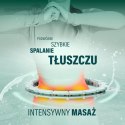 ZESTAW HULA HOP MAGNETYCZNY GREEN HHM14 Z LICZNIKIEM HMS + PAS WYSZCZUPLAJĄCY BR163 BLACK