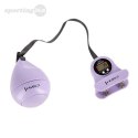 ZESTAW HULA HOP MAGNETYCZNY VIOLET HHM13 Z LICZNIKIEM HMS + PAS WYSZCZUPLAJĄCY BR163 RED