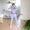 ZESTAW HULA HOP OHA02 PINK Z WYPUSTKAMI I OBCIĄŻNIKIEM ONE FITNESS + PAS BR160