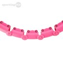 ZESTAW HULA HOP OHA02 PINK Z WYPUSTKAMI I OBCIĄŻNIKIEM ONE FITNESS + PAS BR160