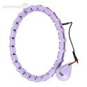 ZESTAW HULA HOP OHA02 VIOLET Z WYPUSTKAMI I OBCIĄŻNIKIEM ONE FITNESS + PAS BR160