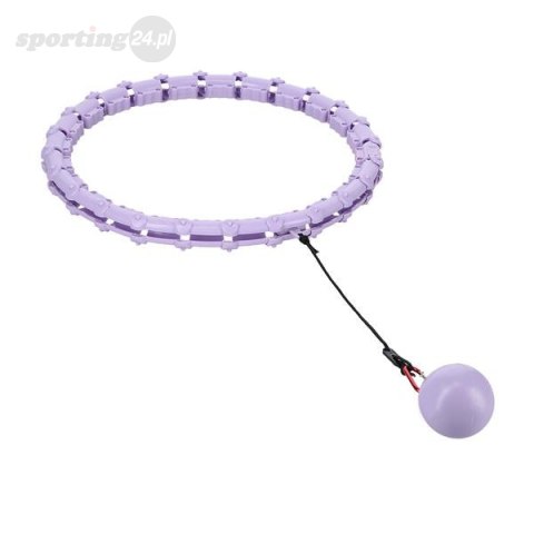 ZESTAW HULA HOP OHA02 VIOLET Z WYPUSTKAMI I OBCIĄŻNIKIEM ONE FITNESS + PAS BR160 ZESTAW HULA HOP OHA02 VIOLET Z WYPUSTKAMI I OBCIĄŻNIKIEM ONE FITNESS + PAS BR160