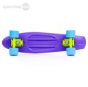 DESKOROLKA METEOR violet/neon blue /23693 Meteor