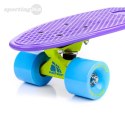 DESKOROLKA METEOR violet/neon blue /23693 Meteor
