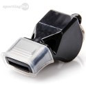 Gwizdek Meteor Wolf Plus z silikonowym ustnikiem czarny 38511 Meteor Gwizdek Meteor Wolf Plus z silikonowym ustnikiem czarny 38511 Meteor