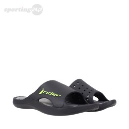Klapki męskie Rider Bay XIV AD czarno-szaro-zielone 83632-AZ135 Rider