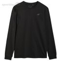 Koszulka męska 4F Longsleeve M432 głęboka czerń 4FWMM00TLONM432 20S 4F