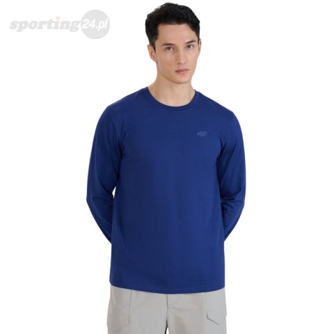 Koszulka męska 4F Longsleeve M432 granatowa 4FWMM00TLONM432 031S 4F Koszulka męska 4F Longsleeve M432 granatowa 4FWMM00TLONM432 031S 4F