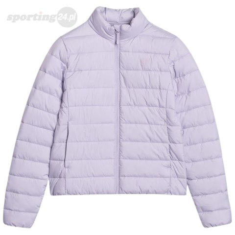 Kurtka damska puchowa 4F F533 jasny fiolet 4FWSS25TDJAF533 52S 4F Kurtka damska puchowa 4F F533 jasny fiolet 4FWSS25TDJAF533 52S 4F