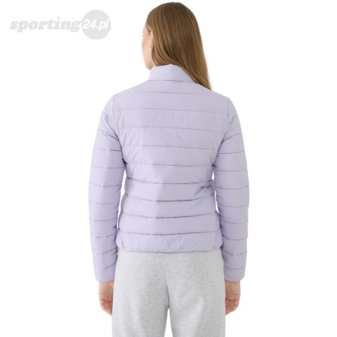 Kurtka damska puchowa 4F F533 jasny fiolet 4FWSS25TDJAF533 52S 4F Kurtka damska puchowa 4F F533 jasny fiolet 4FWSS25TDJAF533 52S 4F