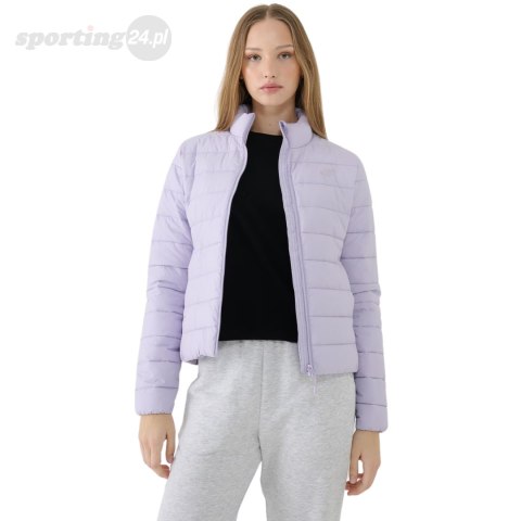 Kurtka damska puchowa 4F F533 jasny fiolet 4FWSS25TDJAF533 52S 4F Kurtka damska puchowa 4F F533 jasny fiolet 4FWSS25TDJAF533 52S 4F