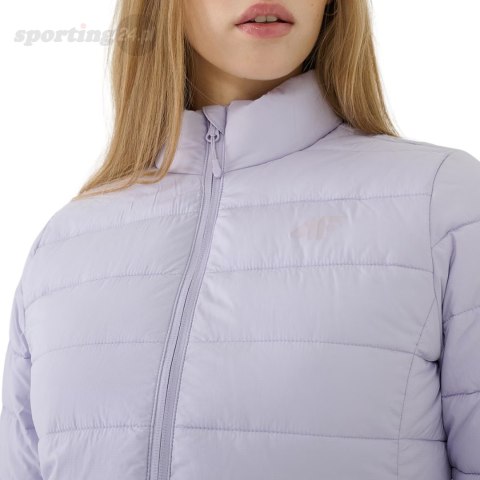 Kurtka damska puchowa 4F F533 jasny fiolet 4FWSS25TDJAF533 52S 4F Kurtka damska puchowa 4F F533 jasny fiolet 4FWSS25TDJAF533 52S 4F