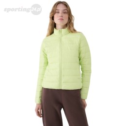 Kurtka damska puchowa 4F F533 soczysta zieleń 4FWSS25TDJAF533 45S 4F
