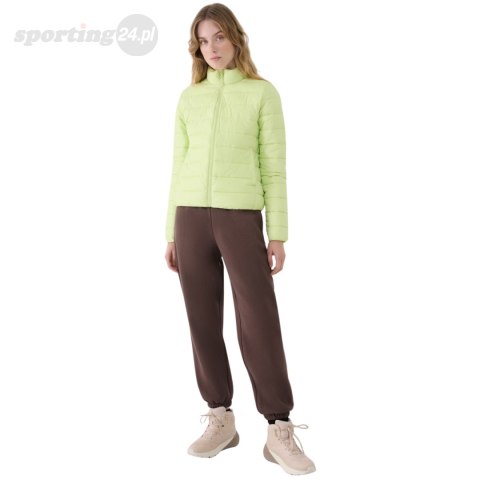 Kurtka damska puchowa 4F F533 soczysta zieleń 4FWSS25TDJAF533 45S 4F Kurtka damska puchowa 4F F533 soczysta zieleń 4FWSS25TDJAF533 45S 4F